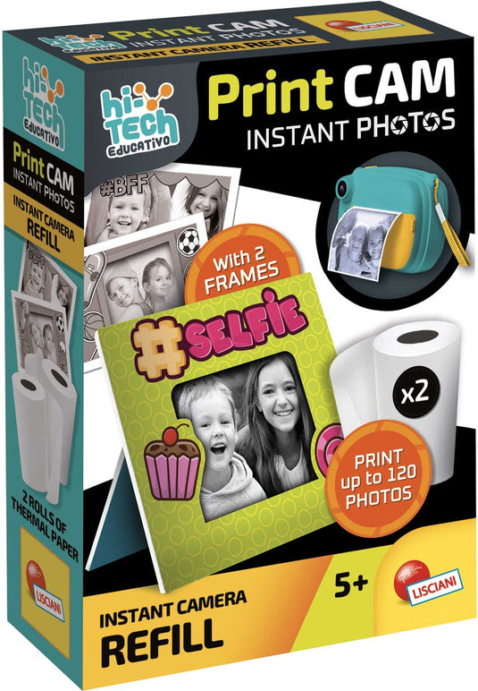Lisciani print cam hi-tech refill display 12