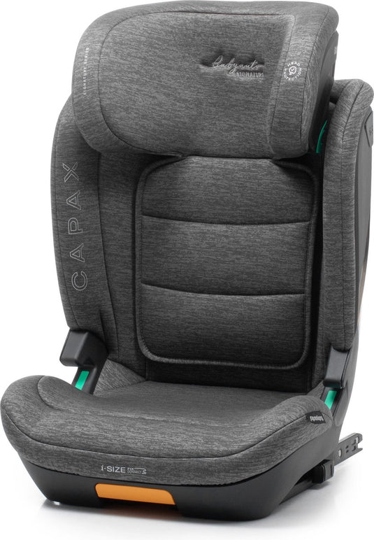 Babyauto capax autostoel i-size - met isofix - 15 tot 36 kg - 4 tot 12 jaar - verstelbare hoofdsteun - groep 2 3 - kleur grijs