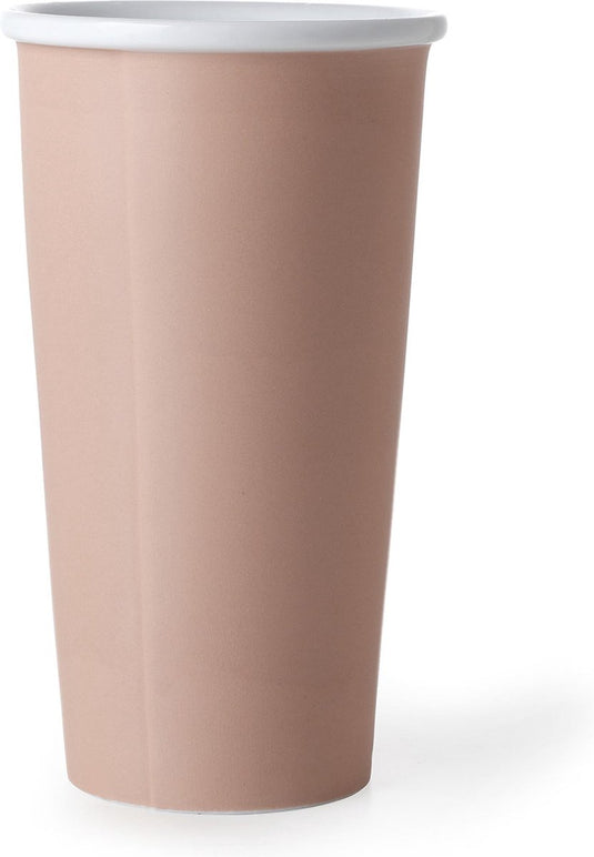 Viva scandinavia anytime emma papercup - porselein - 450 ml - roze