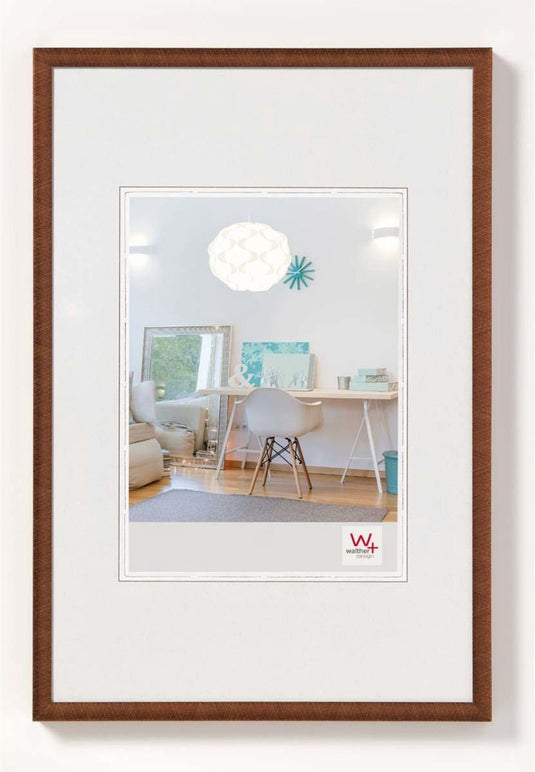 Walther new lifestyle - kunststof lijst - fotoformaat 30x40 cm - brons