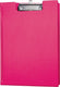 Maul klembordmap a4 staand + penlus neon roze