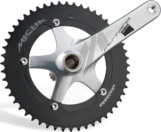 Miche crankstel pistard 2.0 crankset pistard 2.0 48 teeth 165mm sil.