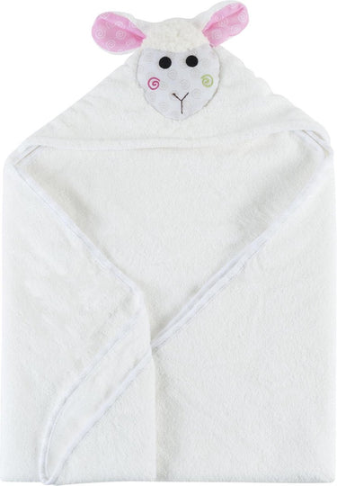 Zoocchini baby badcape - lola the lamb wit