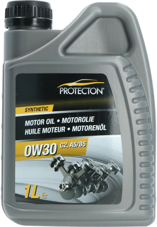 Protecton motorolie - vol synthetisch 0w-30 c2 - long life - voor motoren met dpf- en of twc-technologie - brandstof besparend - 1 liter