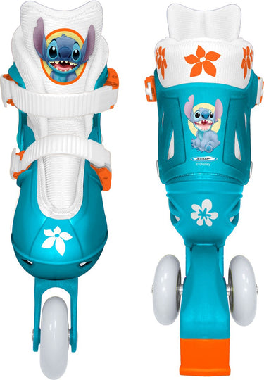 Stamp de magische eerste skates! verstelbare 3-wiel rollers disney stitch (maat 27-30)
