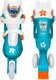 Stamp de magische eerste skates! verstelbare 3-wiel rollers disney stitch (maat 27-30)