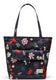 Herschel lego retreat tote - falling florals