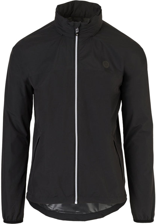 Agu go regenjas essential - zwart - xl - dames heren - waterdicht ademend