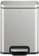 Eko - madison pedaalemmer 8 liter - stainless steel plastic - misty mat rvs - prullenbak