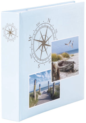 Hama inschuif album - compass - 10x15 - 200 pagina's - wit