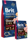 Brit premium by nature - droog hondenvoer - senior large xl - kip - 15kg