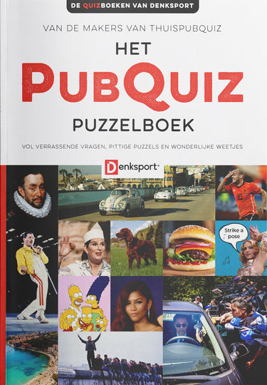 Denksport puzzelboek - - het pubquiz puzzelboek