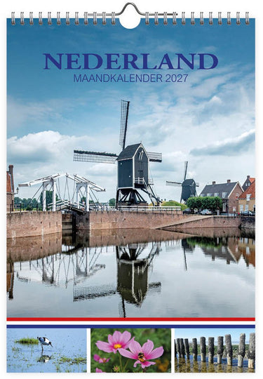 Comello nederland maandkalender molen 2027