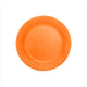 8 papieren bordjes 23 cm oranje | 4 stuks