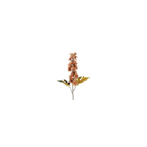 Countryfield kunstbloem delphinium miranda bruin zijde h60cm