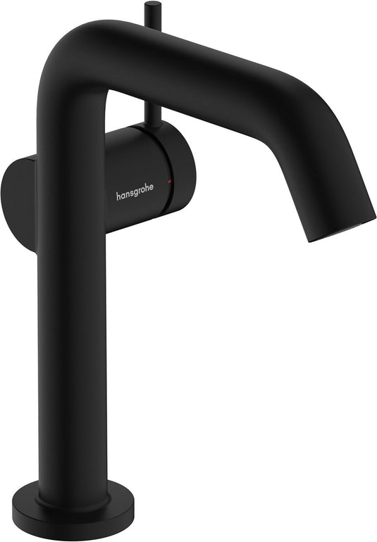 Hansgrohe tecturis s - wastafelkraan - ééngreeps bediening - coolstart energiebesparend - zonder waste - 150mm maat - mat zwart