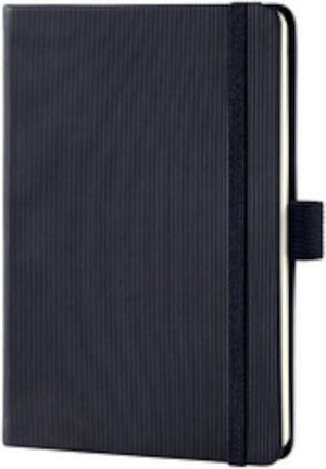 Sigel - notitieboek - conceptum pure - a6 - zwart - hardcover - 194 pagina's - lijn - 80 grams papier - si-co132
