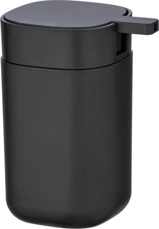 Wenko zeepdispenser 350 ml zwart plastic