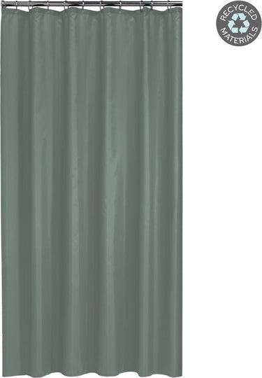 Sealskin cosima - douchegordijn 180x200 cm - 70% gerecycled peva - groen