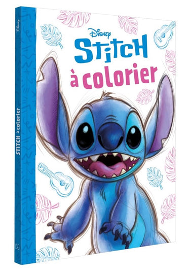 Hachette disney stitch à colorier - kleurboek voor kinderen vanaf 6 jaar -