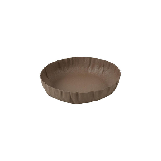 Country field countryfield schaal dusan bruin metaal ã˜20x4,5cm