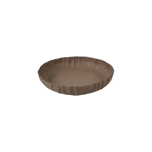 Country field countryfield schaal dusan bruin metaal ã˜30x5cm