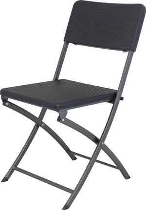 Eurotrail pavilion stoel rattan design - zwart