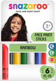Snazaroo schminksticks regenboog