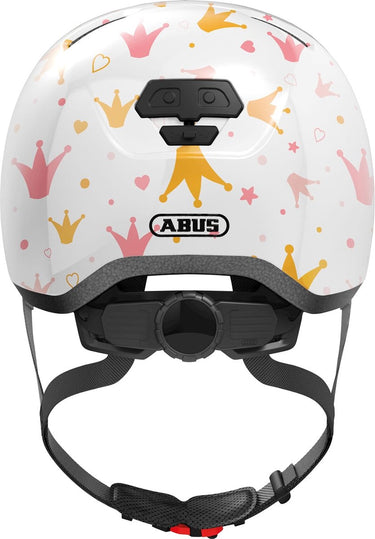Abus skurb kid - fietshelm - kinderen white crowns s (45 - 50 cm)