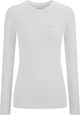 Falke warm longsleeved shirt sneldrogend functioneel functioneel shirt met lange mouwen dames wit - maat l