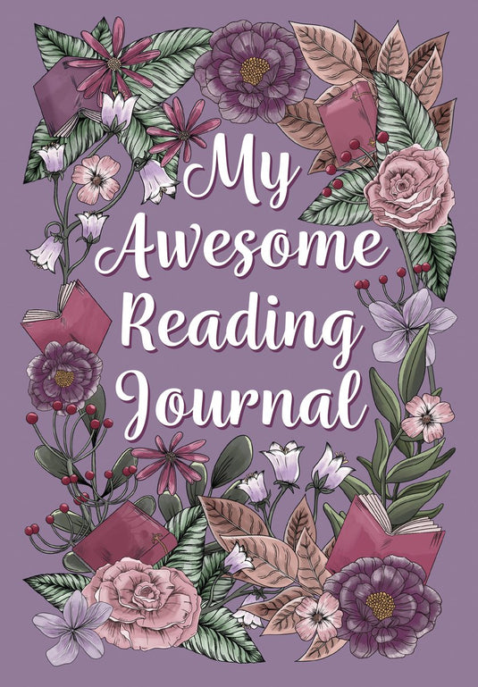 Chapter chill my awesome reading journal - reading journal - romantic purple