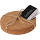 Excellent houseware onderzetter kurk 6-delig rond