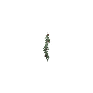 Country field countryfield guirlande pinus parviflora grijsgroen zijde 21,9x27,9x15,2cm