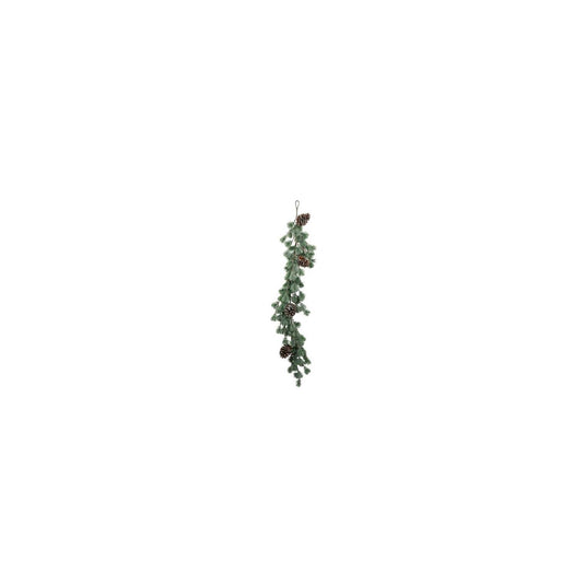 Country field countryfield guirlande pinus parviflora grijsgroen zijde 21,9x27,9x15,2cm