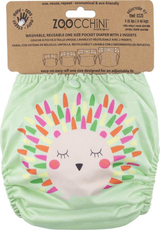 Zoocchini herbruikbare luier - harriet the hedgehog