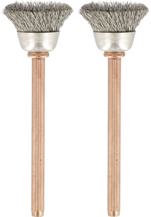Dremel 531 rvs borstel - werk-ø 13,0 mm - 2 stuks