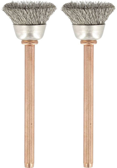 Dremel 531 rvs borstel - werk-ø 13,0 mm - 2 stuks