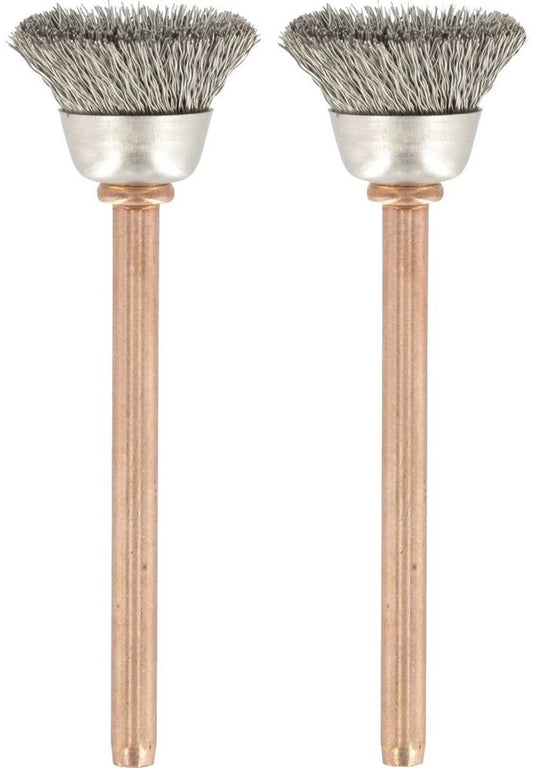 Dremel 531 rvs borstel - werk-ø 13,0 mm - 2 stuks