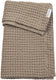 Meyco baby wafel katoen wiegdeken - taupe - 75x100cm - 1.0 tog
