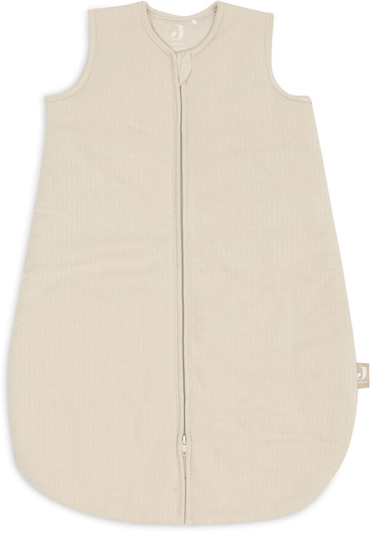 Jollein newborn slaapzak baby mouwloos 60cm - jersey - sand