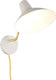 Trio traveller - wandlamp - grijs warm - excl. 1x e27 4 w - snoerschakelaar - flexibel - wandmontage - flex - connect