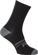 Agu winter fietssokken - sportsokken - merino wol - unisex - zwart - 22cm hoog - ademend en sneldrogend - comfortabel voetbed - s m