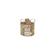 Country field countryfield kerstkado met 10 led lampjes pippa goud metaal ã˜10x11cm met timer, 2xaa