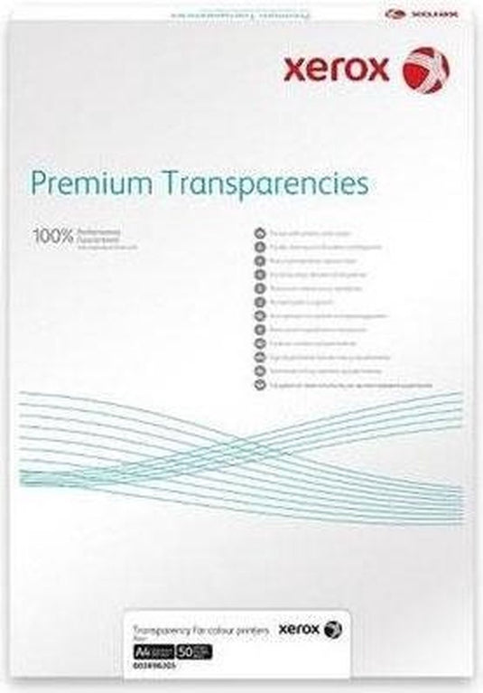 Xerox 003r98205 afdrukfilm folie transparant laser a4 (210×297 mm) 50 vel