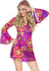 Leg avenue retro go go dress