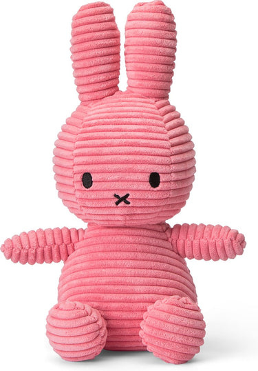Bon ton toys nijntje - eco corduroy bubblegum pink - 23 cm - 9