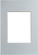 Walther pa051w passe-partout - frameformaat 40x50 cm - formaat afbeelding 30x40 cm - sneeuw wit