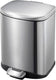 Eko - della pedaalemmer 6 liter - stainless steel plastic - mat rvs - prullenbak