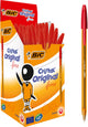 Bic pen cristal fine rood 0,3 mm (50 stuks)