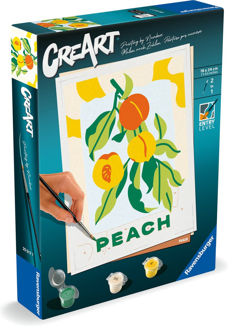 Load image into Gallery viewer, Ravensburger creart schilderen op nummer - perzik
